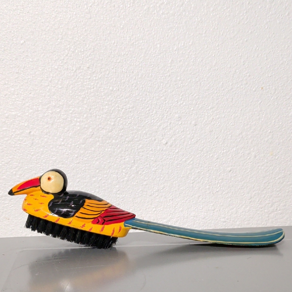 Vintage Bird Shoe Brush/Shoehorn